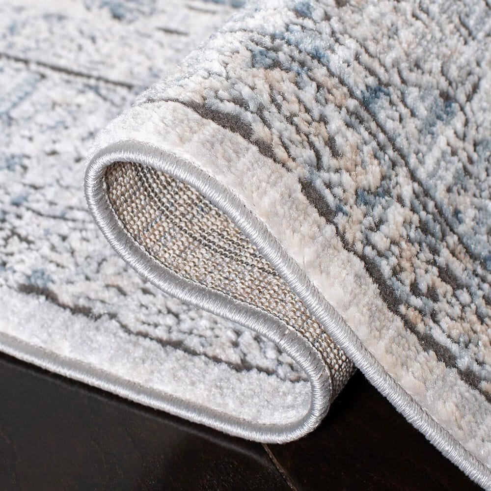 Safavieh Oregon 2&#39;2&quot; x 8&#39; Light Blue and Ivory Runner, , large