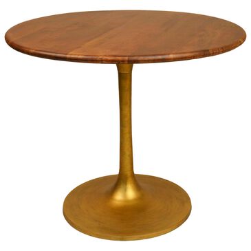 Carolina Chair and Table Alden 36" Dining Table in Elm/Antique Gold, , large