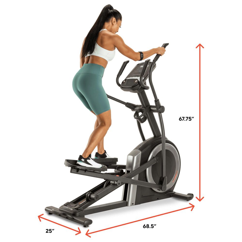 ProForm Carbon E10 Elliptical in Black Nebraska Furniture Mart