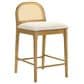 Armen Living Lucio Counter Height Stool in Amber Glow, , large