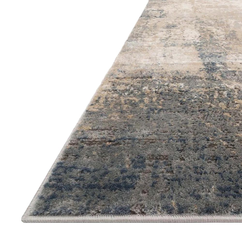 Loloi II Teagan TEA-08 3&#39;4&quot; x 5&#39;7&quot; Ivory and Mist Scatter Rug, , large
