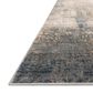 Loloi II Teagan TEA-08 3"4" x 5"7" Ivory and Mist Scatter Rug, , large