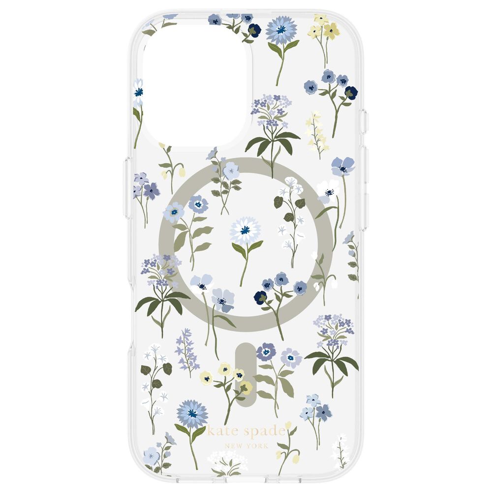 Kate Spade Protective MagSafe Case for iPhone 16 in Precious Bloom, , large