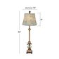 Maple and Jade Buffet Lamp in Shiny Gold, , large