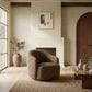 Safavieh Peitra Accent Chair in Dark Brown, , large
