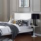 Modway Taylor Upholstered Linen Fabric Full/Queen Headboard in Light Gray, , large