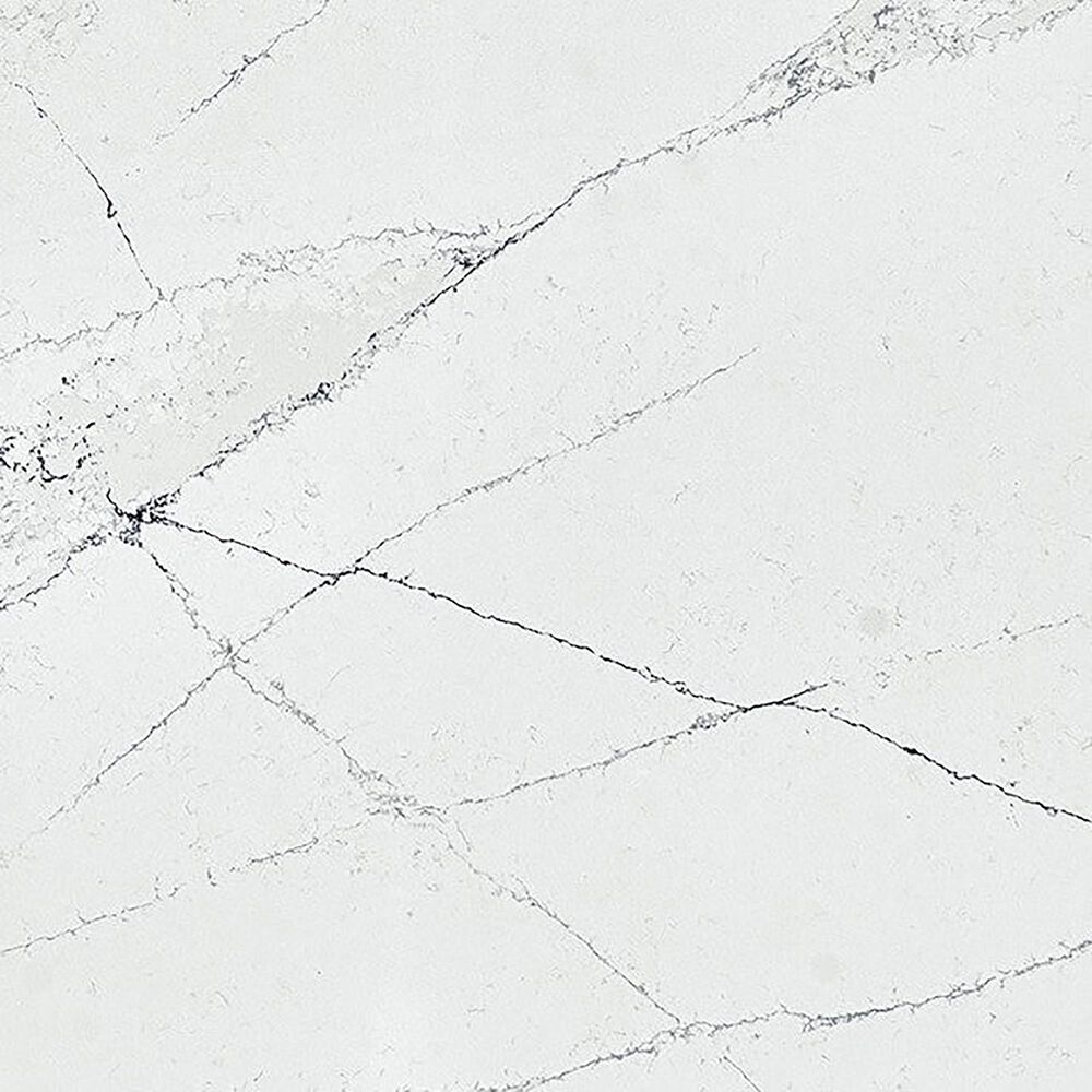 James Martin Breckenridge 48&quot; Single Bathroom Vanity in Bright White with 3 cm Carrara White Marble Top and Rectangular Sink, , large