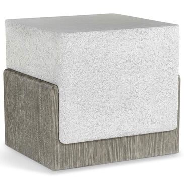 Bernhardt Monolith Side Table in Millstone and Puma, , large
