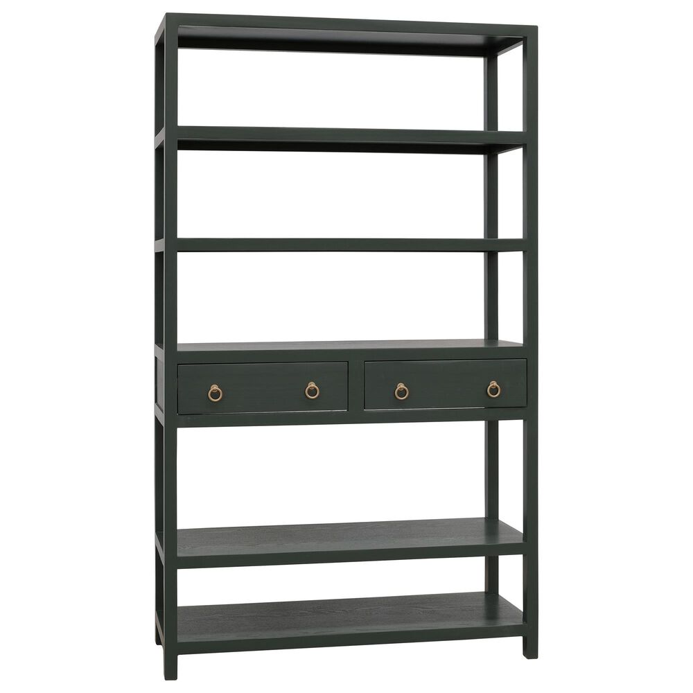Heirloom Home Dakota Bookcase in Forest Green, , large