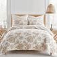 Levtex Selesta 3-Piece Full/Queen Quilt Set in Blush, Taupe and Grey, , large