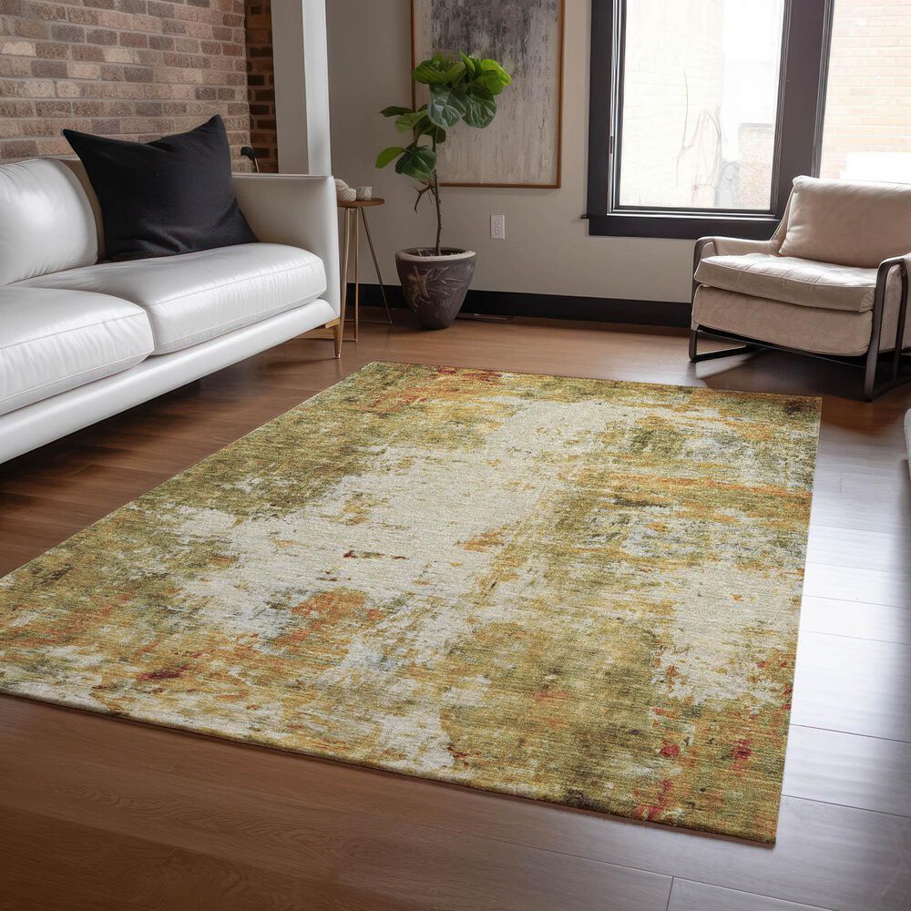 Dalyn Rug Company Ravenna RN1 8&#39; x 10&#39; Olive Area Rug, , large