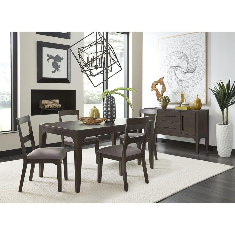 Urban Home Bryce Dining Table in Brown Horse, , large