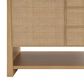 James Martin Vanities Solene 72" Double Bathroom Vanity in Seaside Oak with Single Hole 3 cm White Zeus Quartz Top and Rectangular Sinks, , large