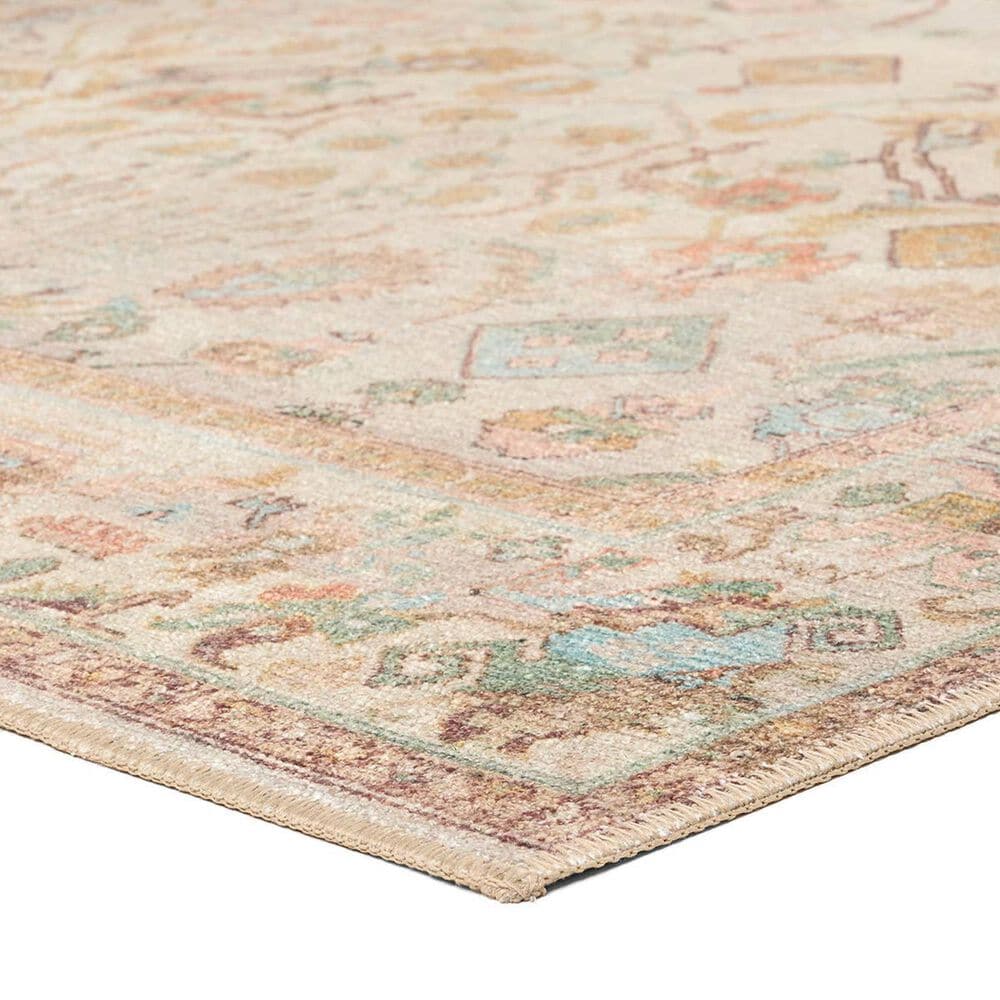 Jaipur Kindred Pastel Parchment and Oak Buff 6&#39; x 9&#39; Area Rug, , large