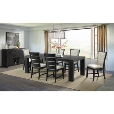 Mayberry Hill Grady 7-Piece Dining Set in Warm Cocoa, , large