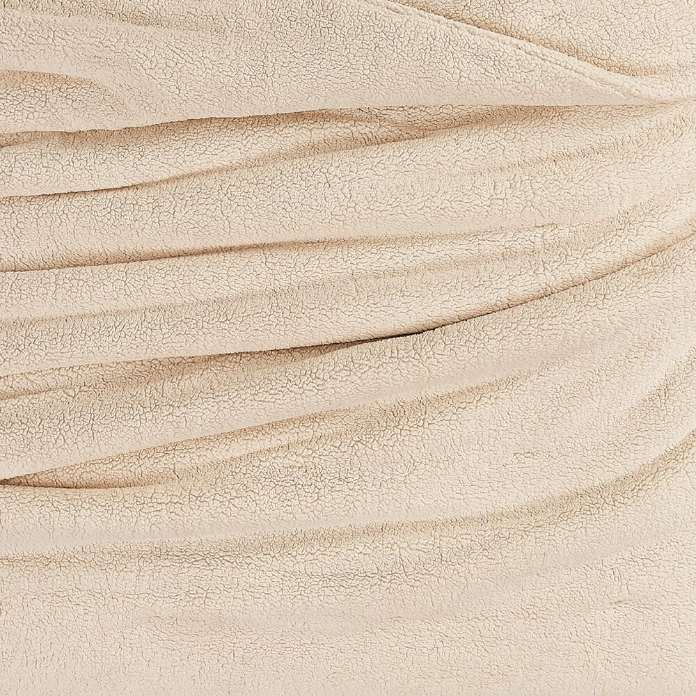 Pem America Sherpa 3-Piece Full/Queen Comforter Set in Ivory, , large