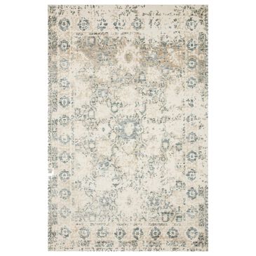 Magnolia Home Lindsay LIS-03 2"3" x 3"9" Antique White and Aqua Area Rug, , large