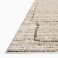 Loloi Bleecker Natural and Charcoal 4" x 6" Area Rug, , large