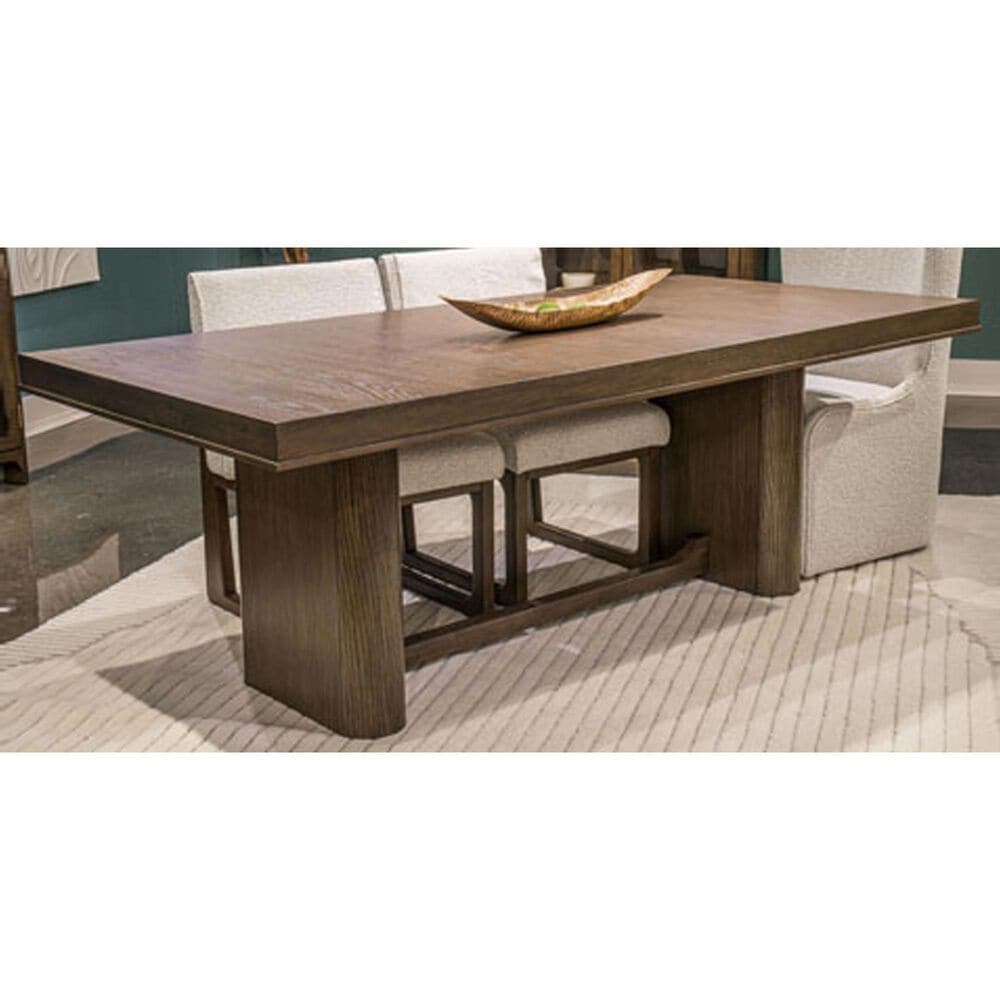 Ashley Radkin Dining Table in Burnished Brown - Table Only, , large