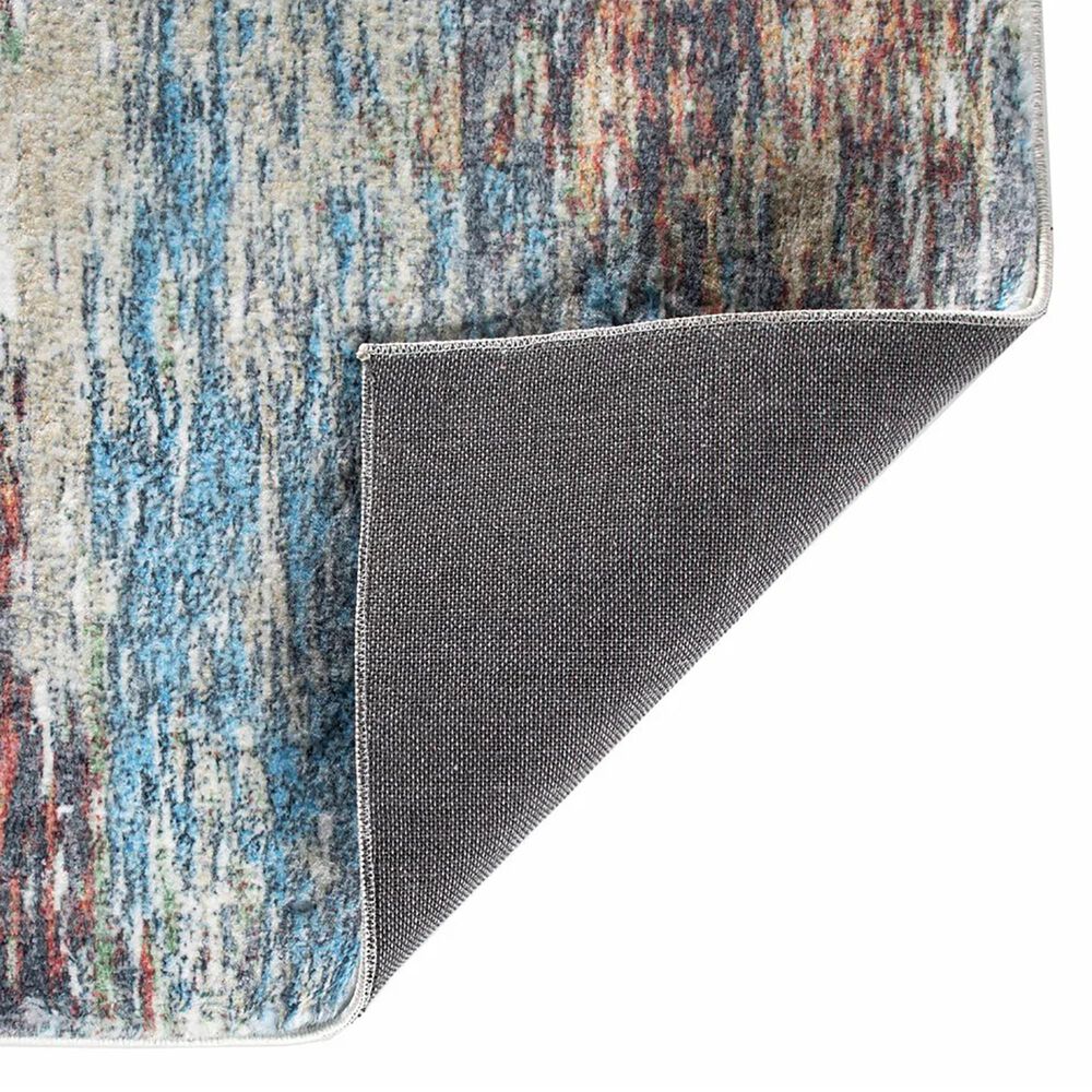 Kas Oriental Rugs Roxy Mirage 7&#39;6&quot; x 10&#39; Blue and Red Area Rug, , large
