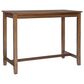 Linon Home Decor Claridge Counter Height Pub Table in Rustic Brown - Table Only, , large
