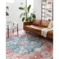 Loloi II Skye SKY-05 3"6" x 5"6" Brick and Ocean Area Rug, , large