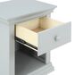 Suite Bebe Bailey 1-Drawer Nightstand in Gray, , large