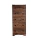 Lemoore Essentials 5 Drawer Chest in Dark Oak, , large