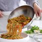 Green Pan Valencia Pro 12" Uncoated Wok with Lid and Helper Handle in Stainless Steel, , large
