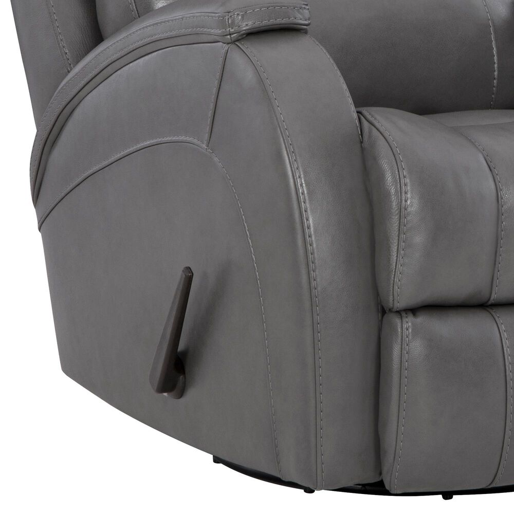 HomeStretch Phantom Manual Recliner in Light Grey, , large