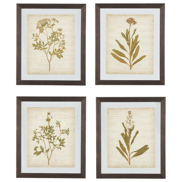 Signature Design by Ashley Dyani 27" x 23" Wall Art in Beige and Green (Set of 4), , large