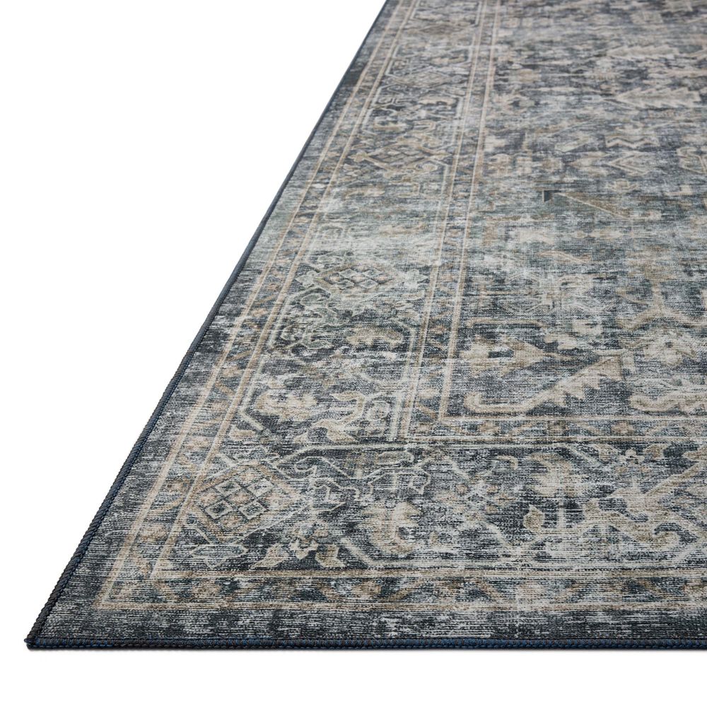 Amber Lewis x Loloi Josie 2&#39;6&quot; x 7&#39;6&quot; Ocean and Natural Runner, , large