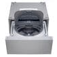 LG 29" 1.0 Cu. Ft. SideKick Pedestal Washer in Brushed Platinum Steel, , large