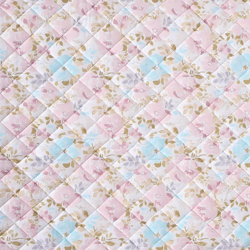 Levtex Malia 5-Piece Toddler Bedding Set in Pink and Aqua, , large
