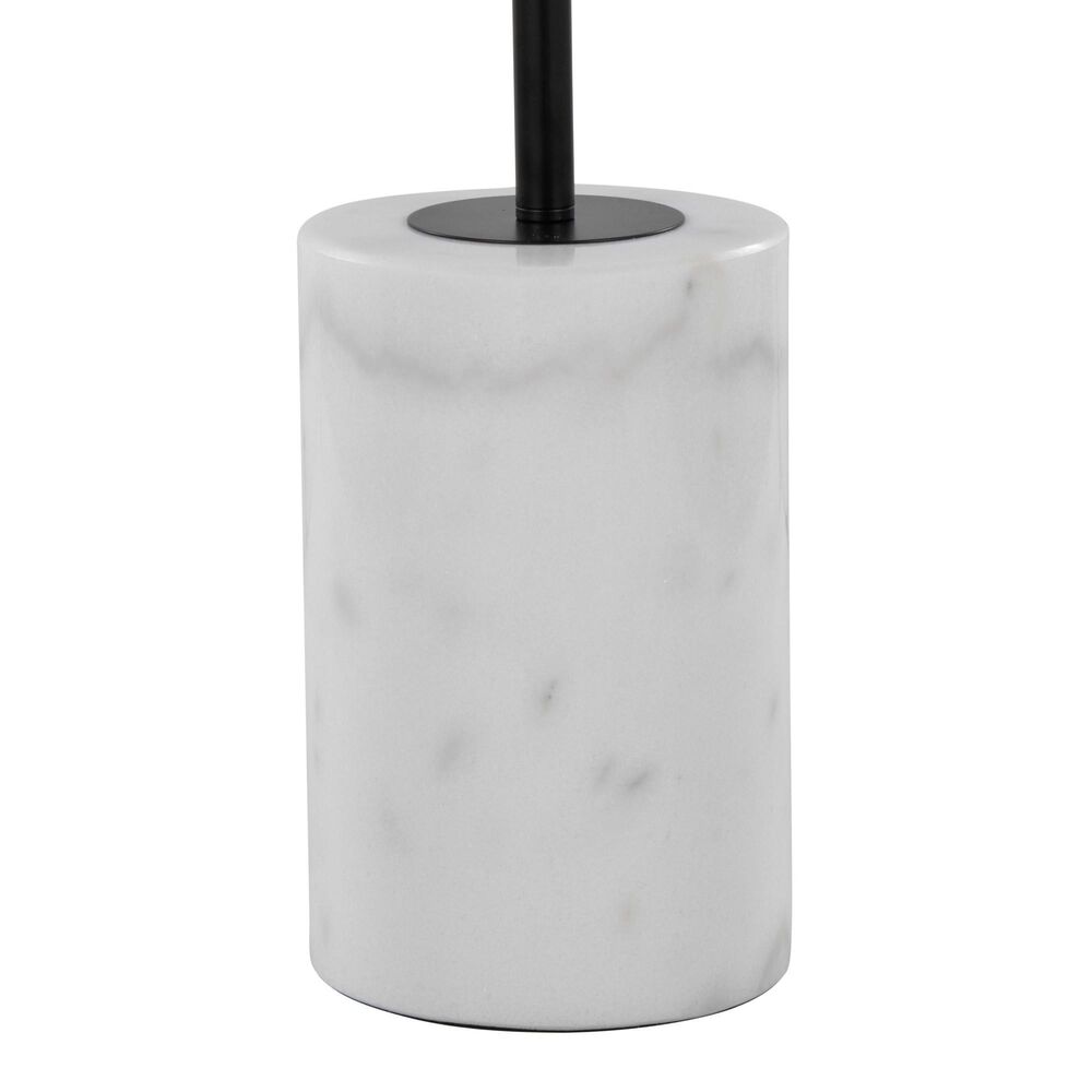 LumiSource Symbol Floor Lamp in Black and White, , large
