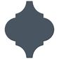 Dal-Tile Mythology Titan 6" x 6" Arabesque Ceramic Tile, , large