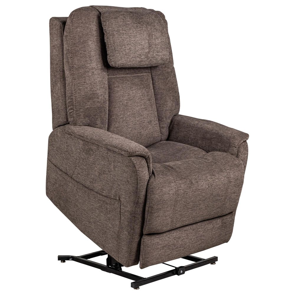 Flexsteel Zecliner Model 3+ Power Lift Recliner in Umber, , large