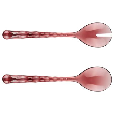 Fratelli Guzzini Vanity 2-Piece Salad Server Set in Mauve, , large