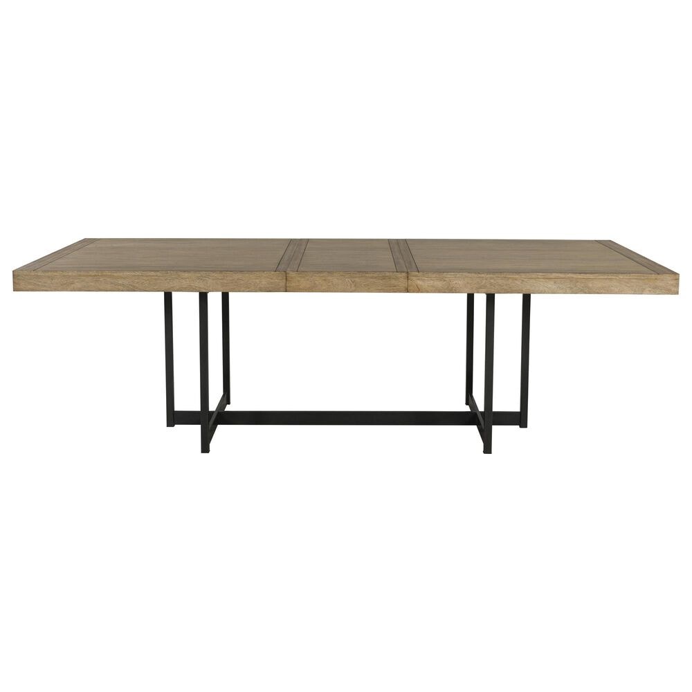 Ashley Tomtyn 7-Piece Dining Set in Light Brown and Gray, , large