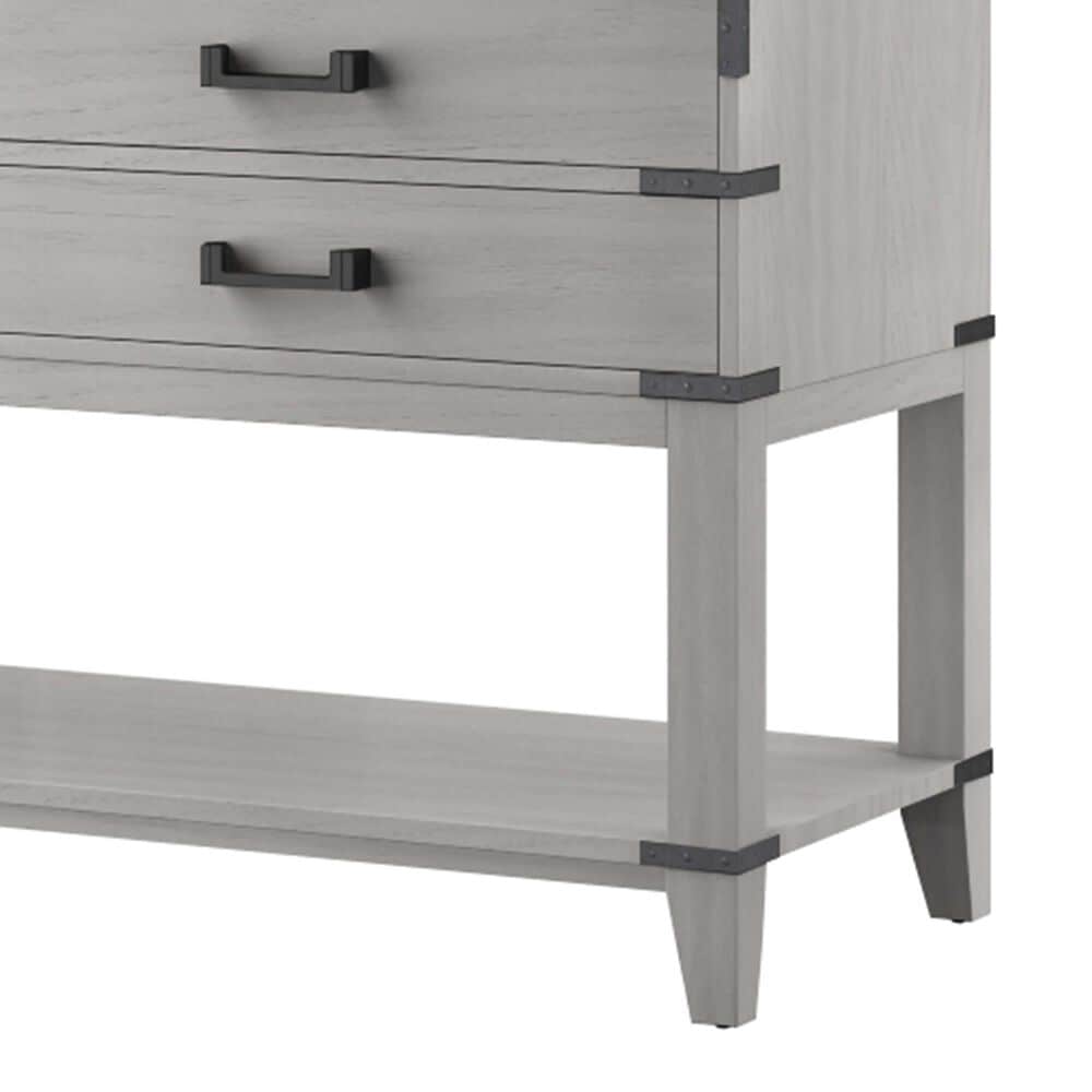 Lexora Home Norwalk 80&quot; Double Bathroom Vanity in White Oak with White Quartz Top and Rectangular Sinks, , large