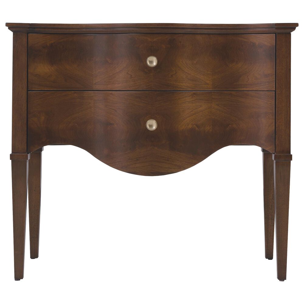 Hooker Furniture Archives 2-Drawer Nightstand in Classic Walnut, , large