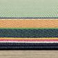 Oriental Weavers Havana Geometric Green and Navy 6"7" x 9"2" Indoor/Outdoor Area Rug, , large