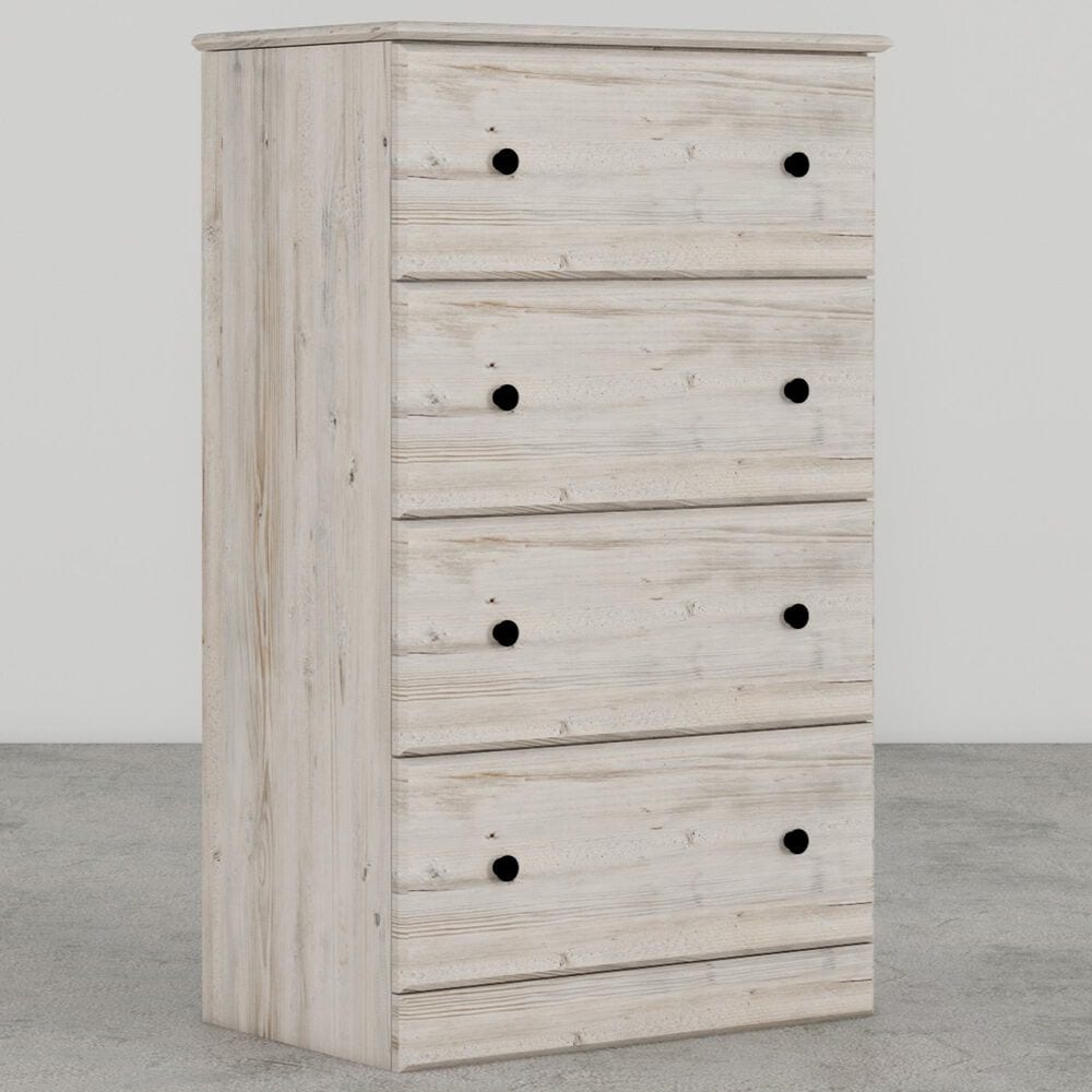 Lemoore Essentials 32" 4-Drawer Chest in Frosted Pine, , large