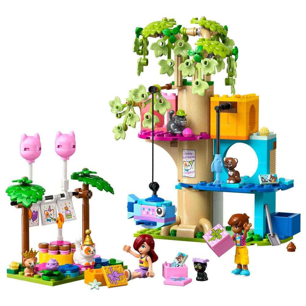 LEGO Cat Birthday Party and Tree House Building Set, , large