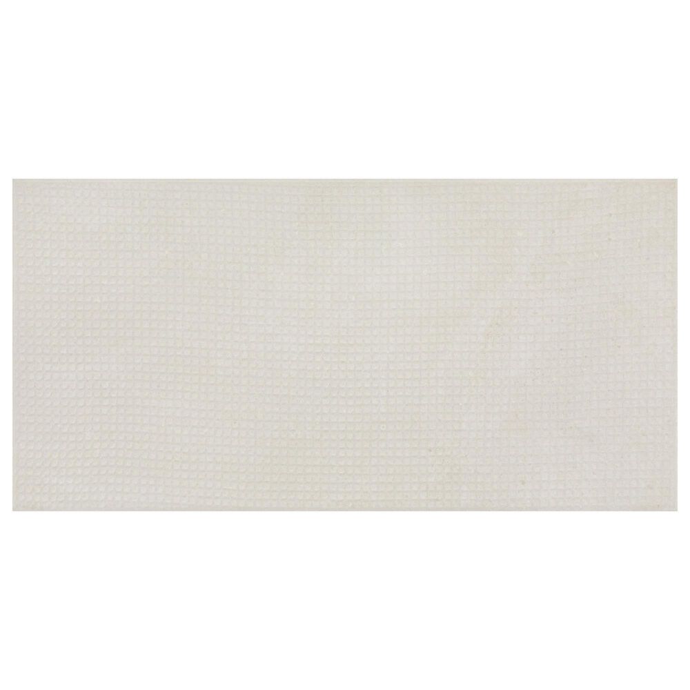 Dal-Tile Exposition Chalk 12" x 24" Woven Porcelain Tile, , large