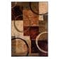 Oriental Weavers Hudson 2544B 1"10" x 3"3" Brown Scatter Rug, , large