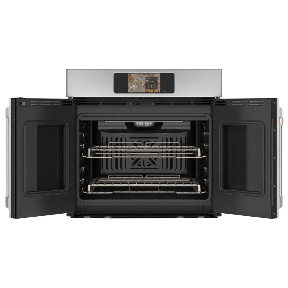 Cafe 30" Smart Built-in Convection Single Wall Oven with French Doors in Stainless Steel, , large