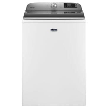 Maytag 5.2 Cu. Ft. Top Load Washer with Agitator in White, , large