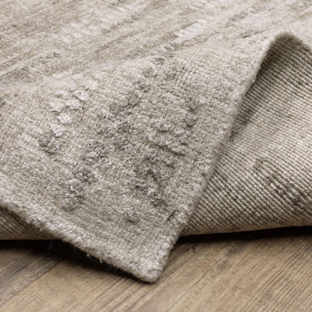 Oriental Weavers Clarke CLA08 Beige and Brown 2&#39;6&quot; x 10&#39;Runner, , large