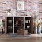 Furniture of America Taylor Buffet in Distressed Walnut, , large